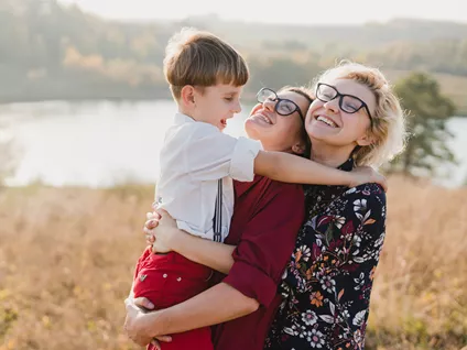lgbt foster parents with Orange Grove